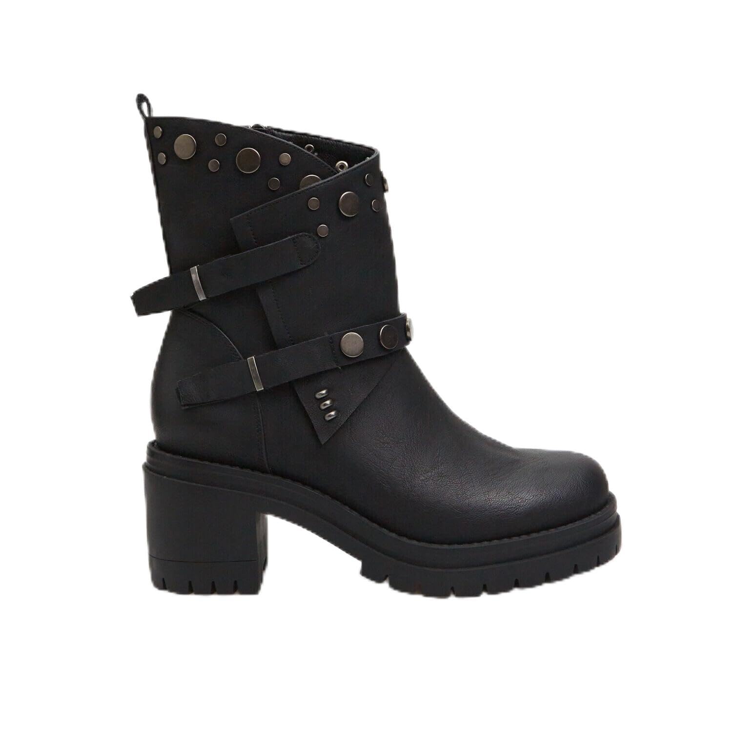 Bata Bottines Motardes Femme à Talons