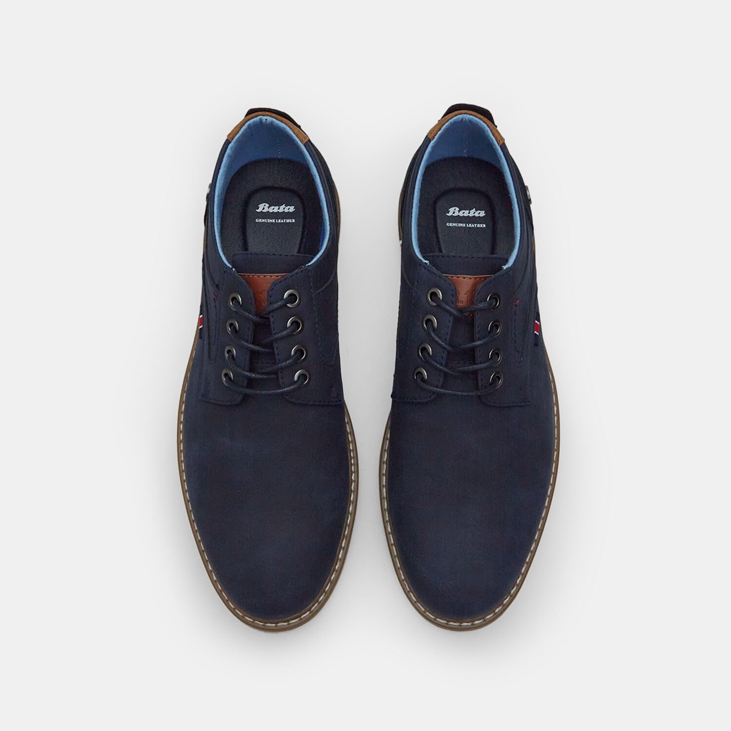 Bata chaussures à lacets homme décontractées ville