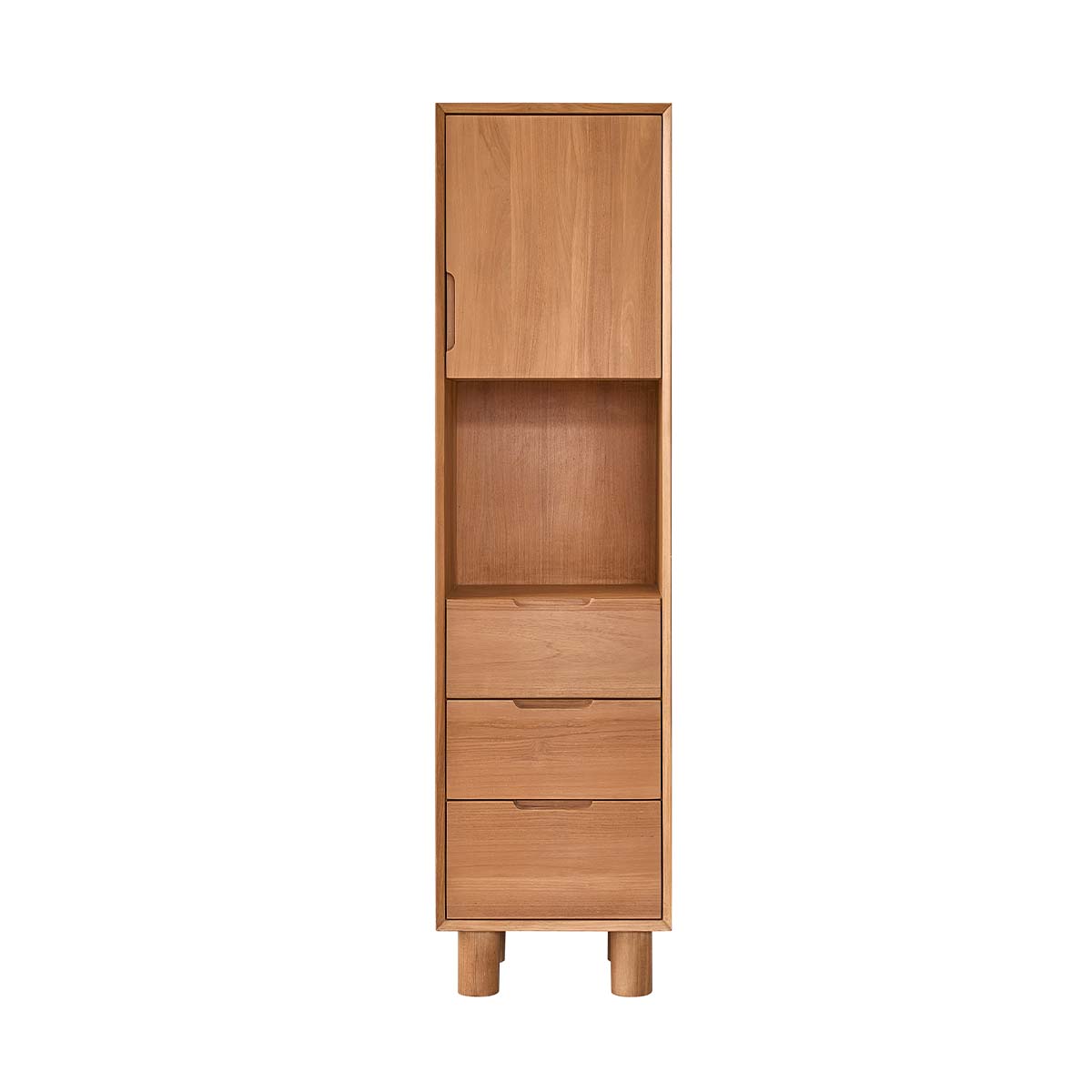 Berah Getah Gustave colonne salle de bain teck 45 cm