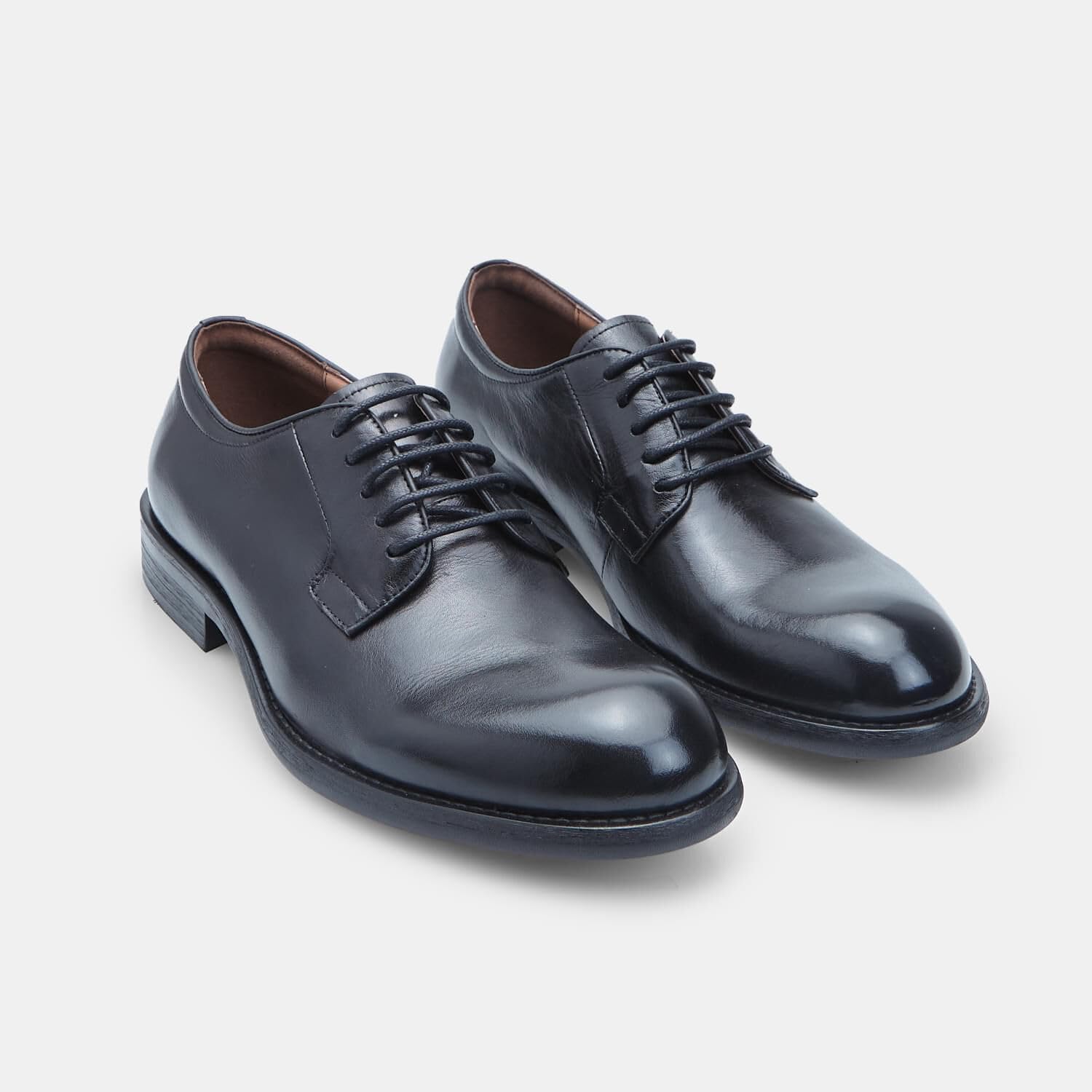 Bata 24H Chaussures à Lacets Homme Noir Confort