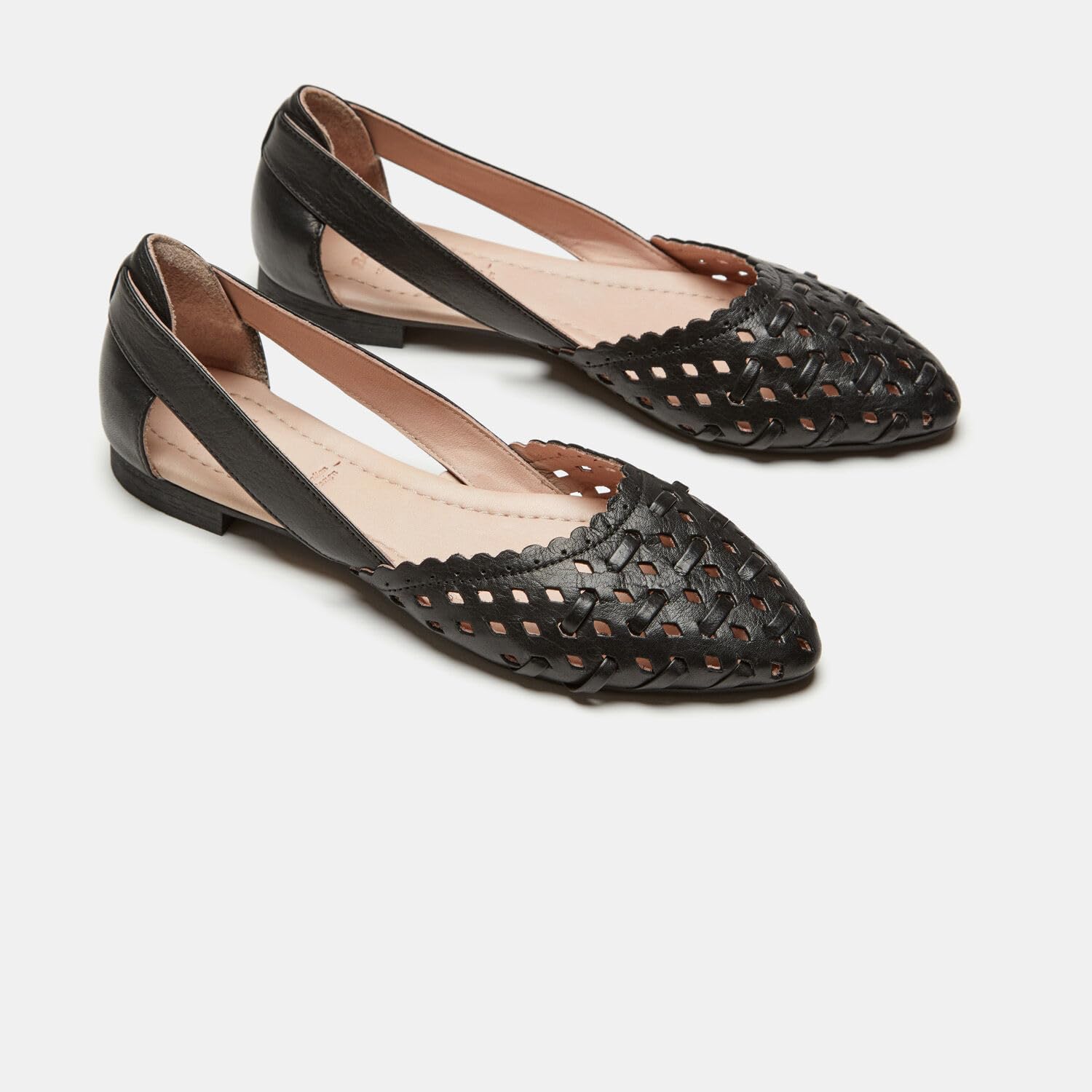 Bata Ballerines ballerines cuir femme plates noires