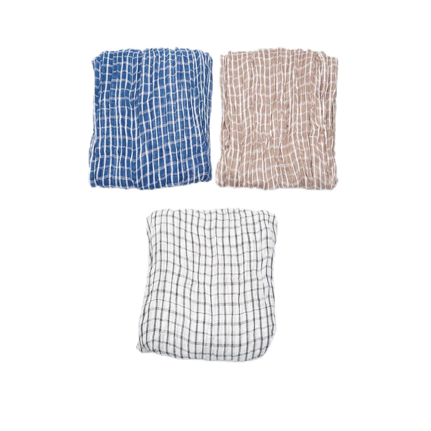 Bata Classique écharpe homme tissu doux hiver