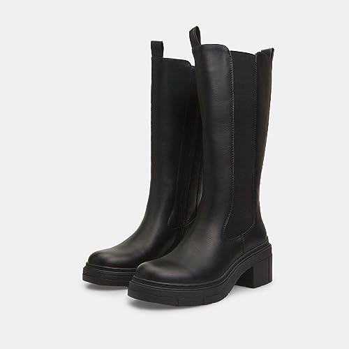 Bata bottes femme cuir talon bas confort ville