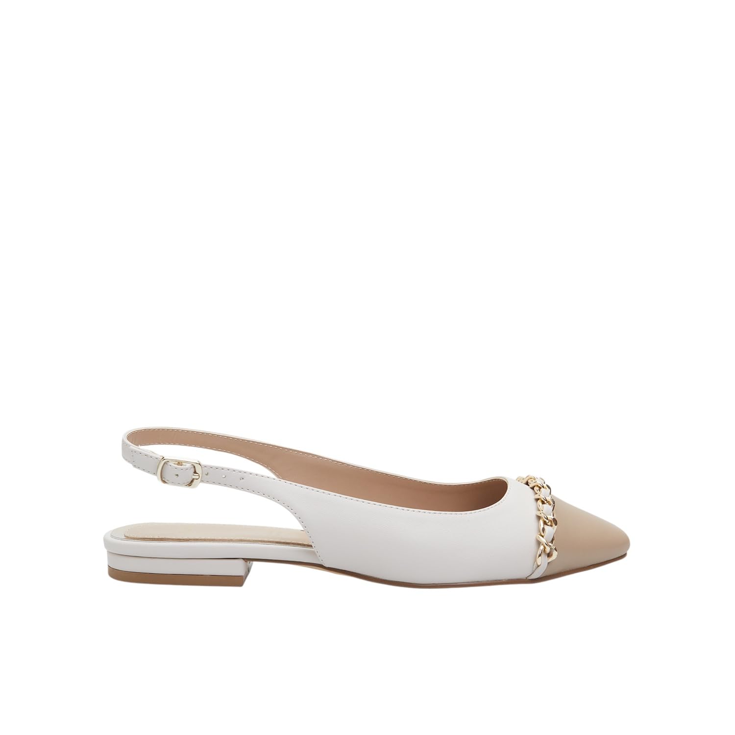 Bata Slingback femme talon ville confort