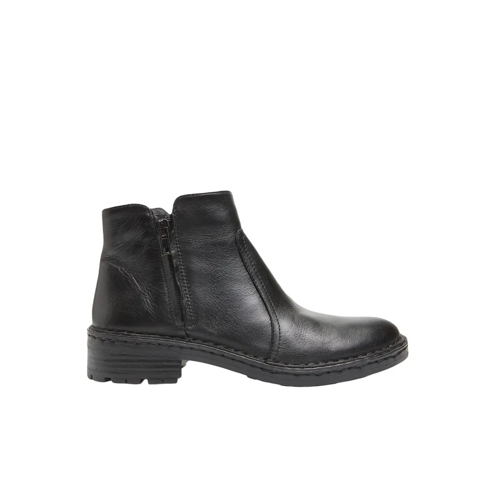 Bata Bottine Cuir Femme 36 EU Talon Bas