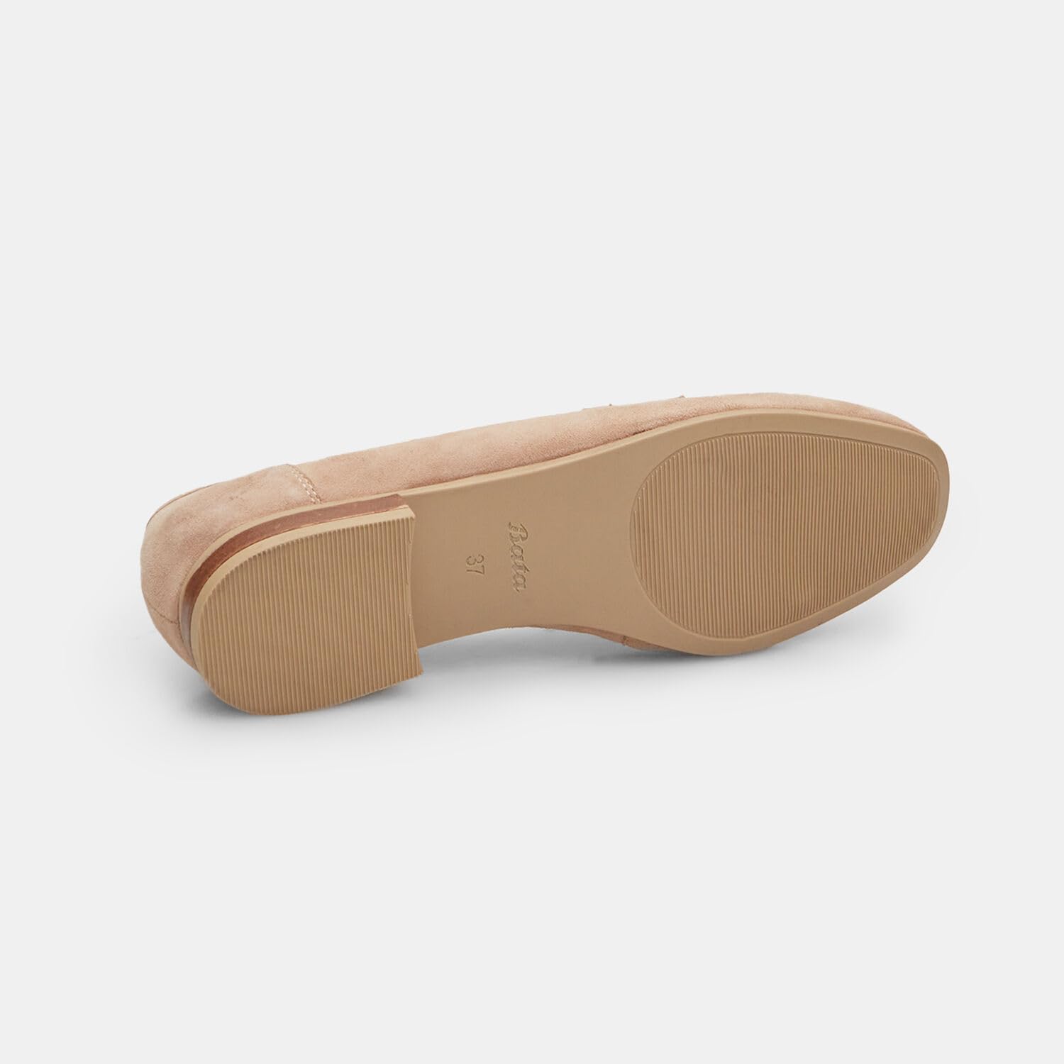 Bata Mocassins femme daim talon 2 cm