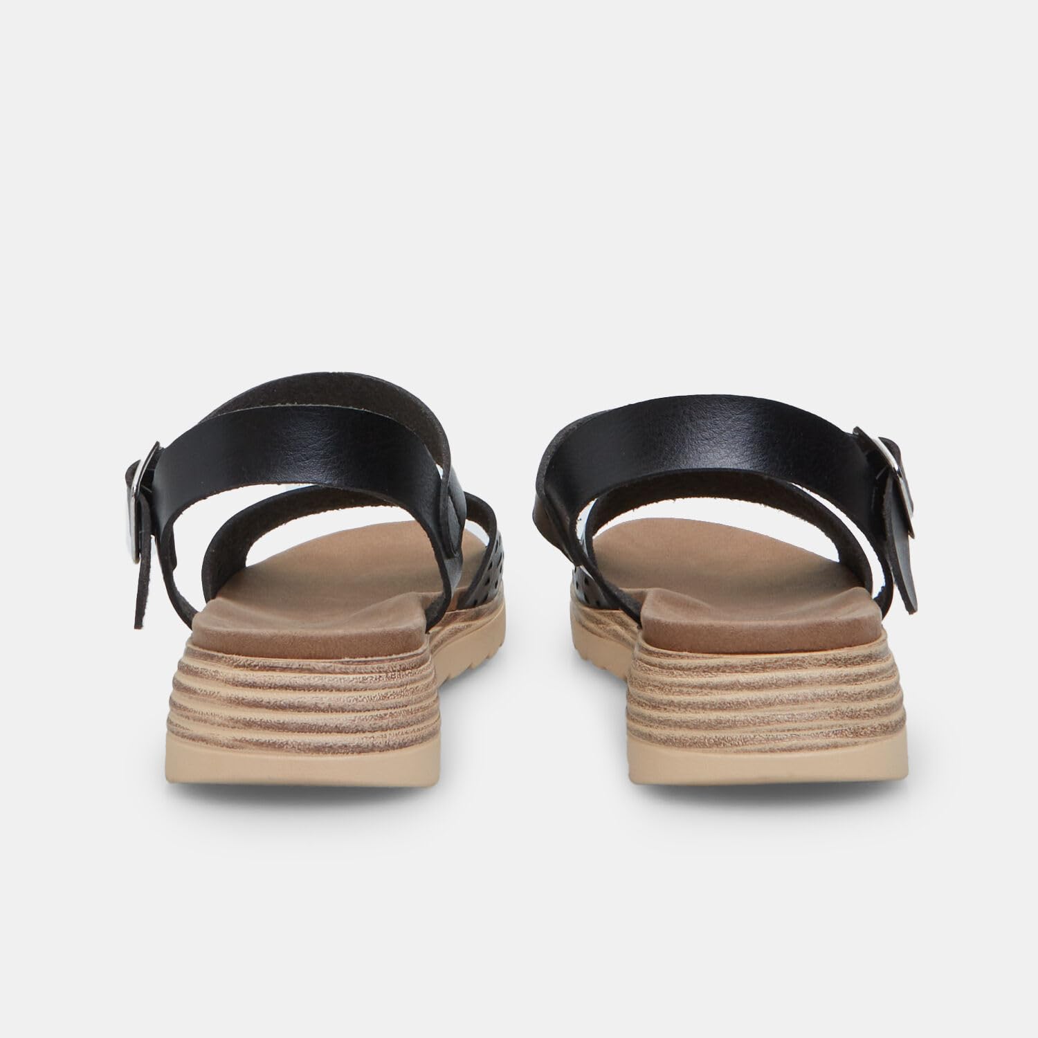 Bata Sandales Femme Compensé 3,5 cm Confort Ville