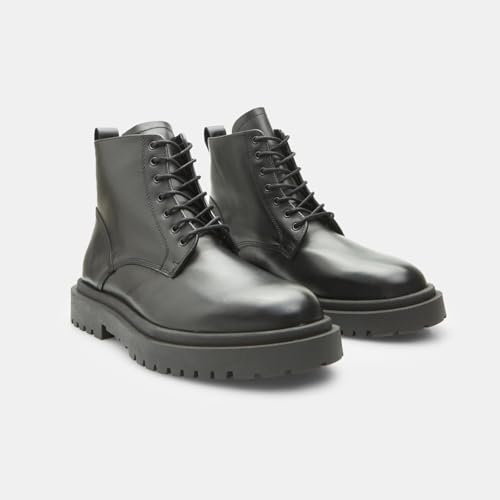 Bata Bottes Rangers Homme Cuir Ville