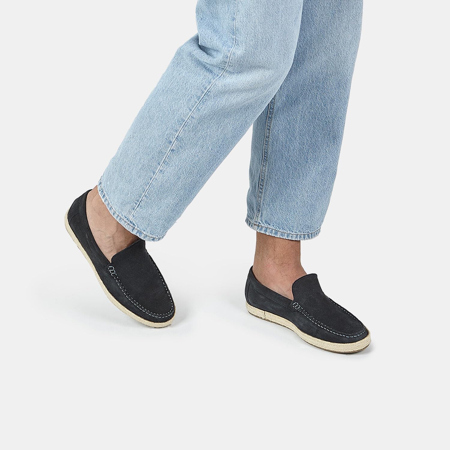 Bata Mocassins homme suède élégants confortables