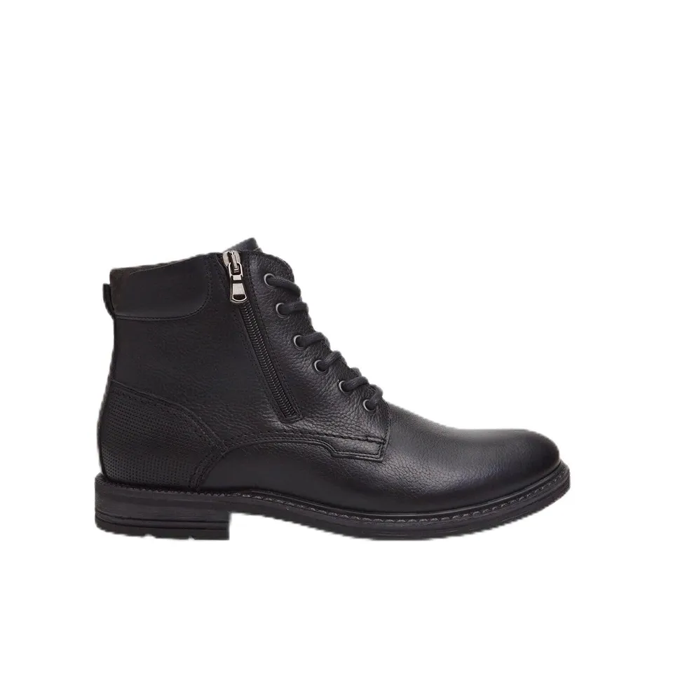 Bata Bottines Homme Cuir Fermeture Éclair Ville