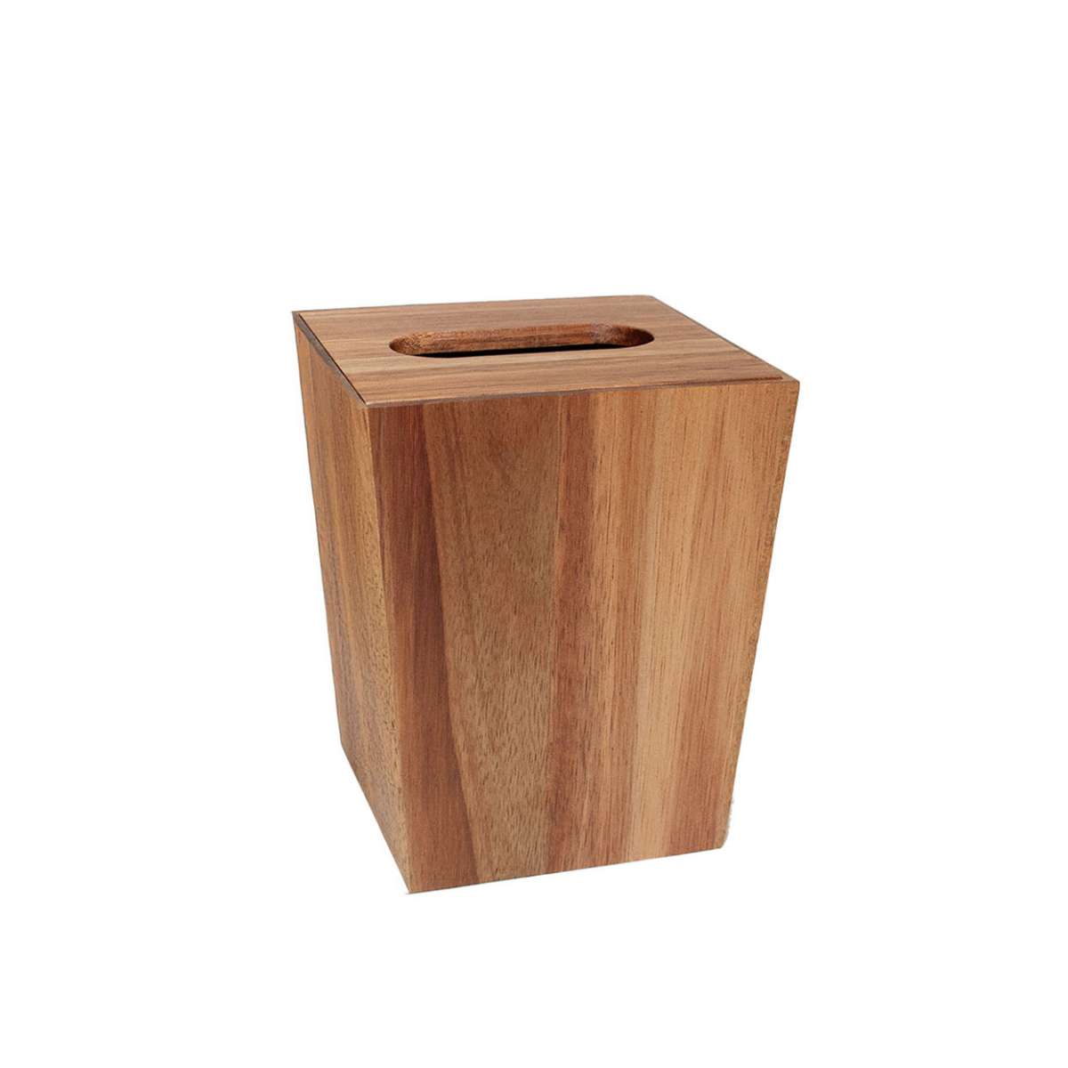 Andrea House Baño Poubelle bois acacia 1,5 L