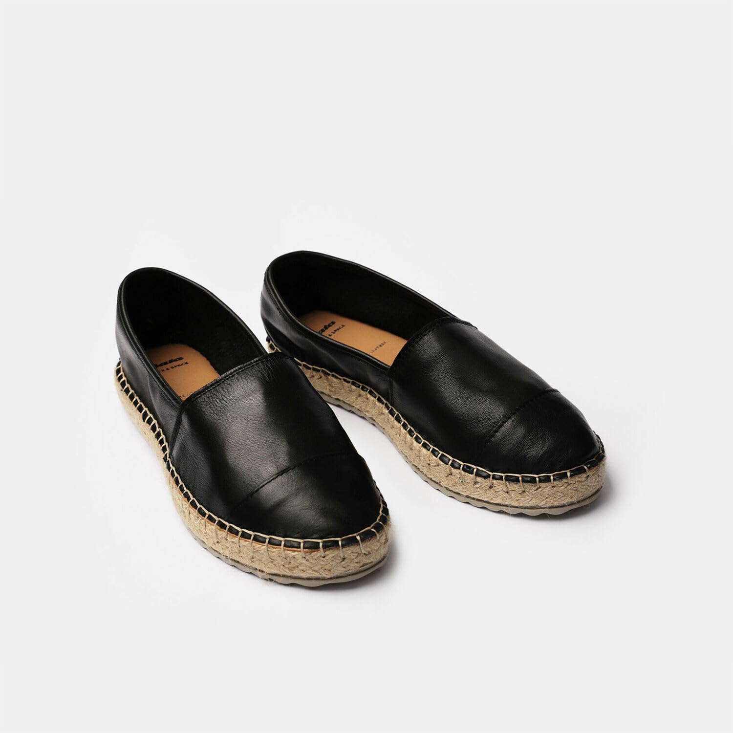 Bata Espadrilles femme cuir plat confort quotidien