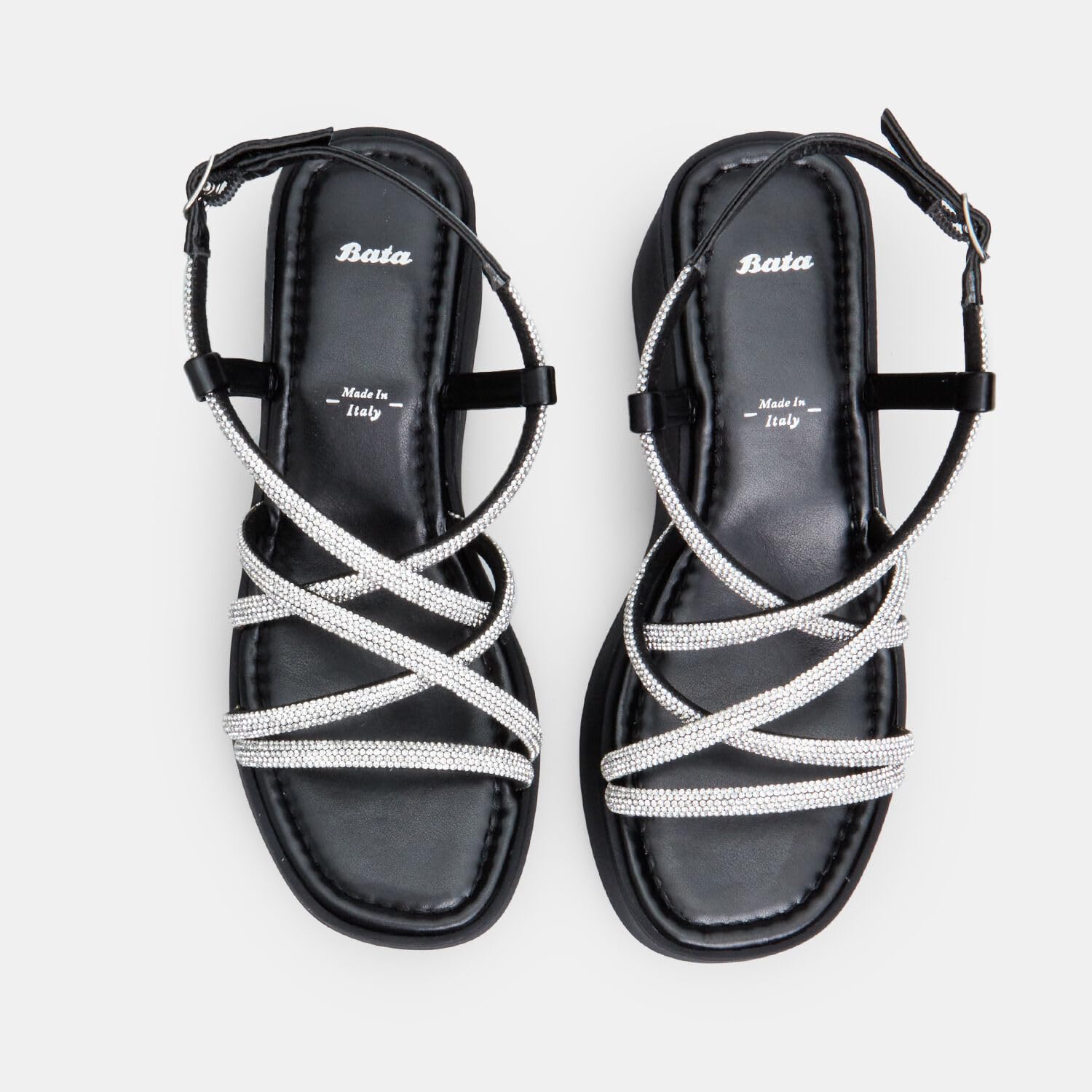 Bata Sandales femme compensées 6 cm confort quotidien