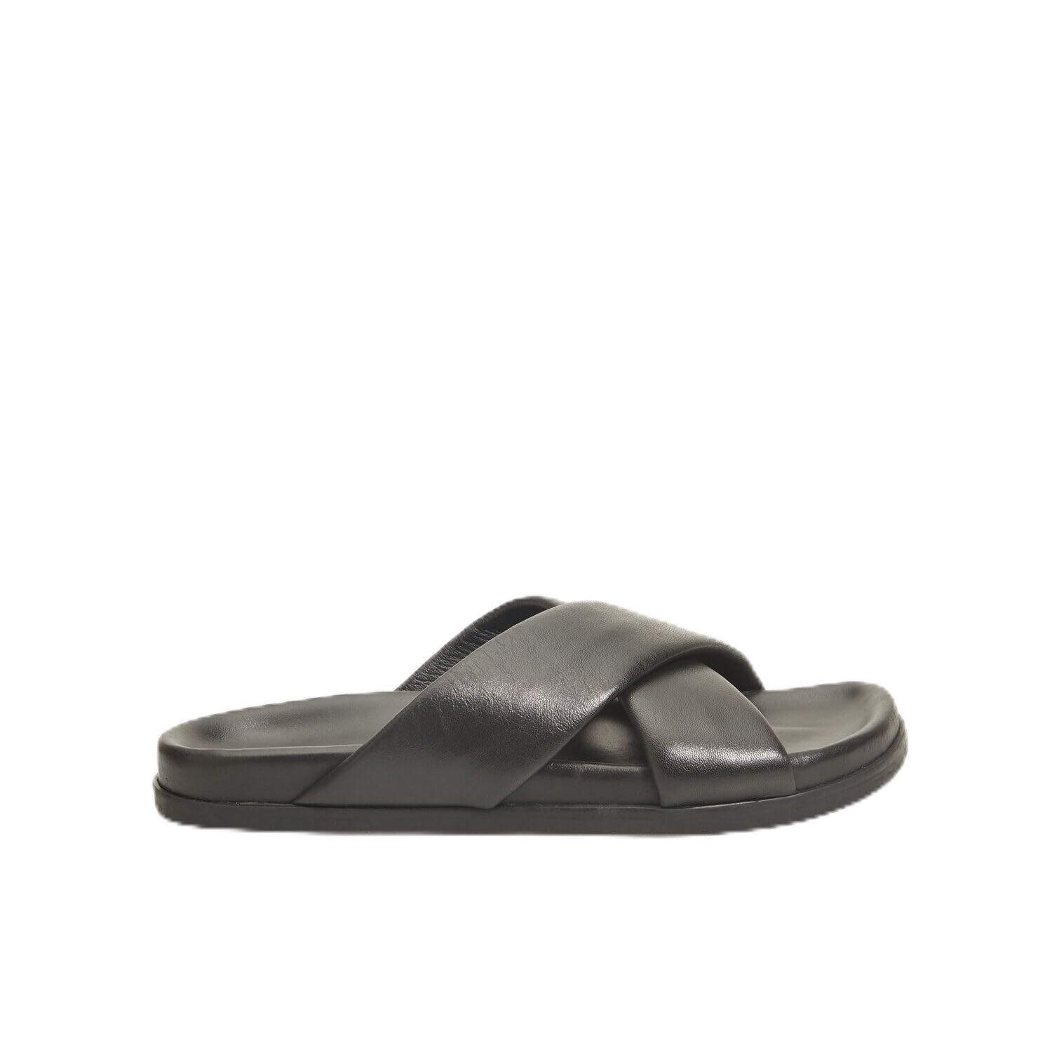 Bata Red Label mules homme cuir bandes croisées