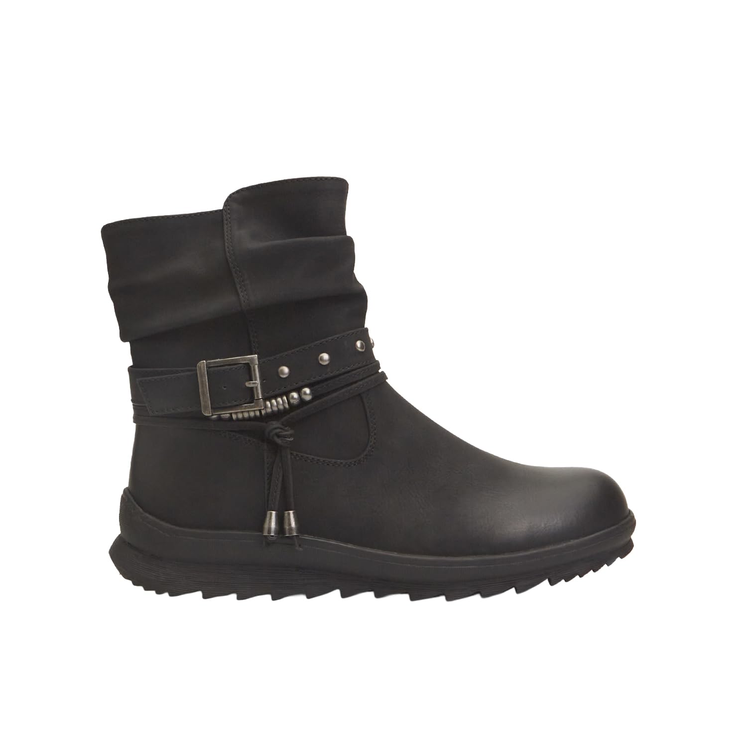 Bata Bottines femme sangle boucle ville hiver