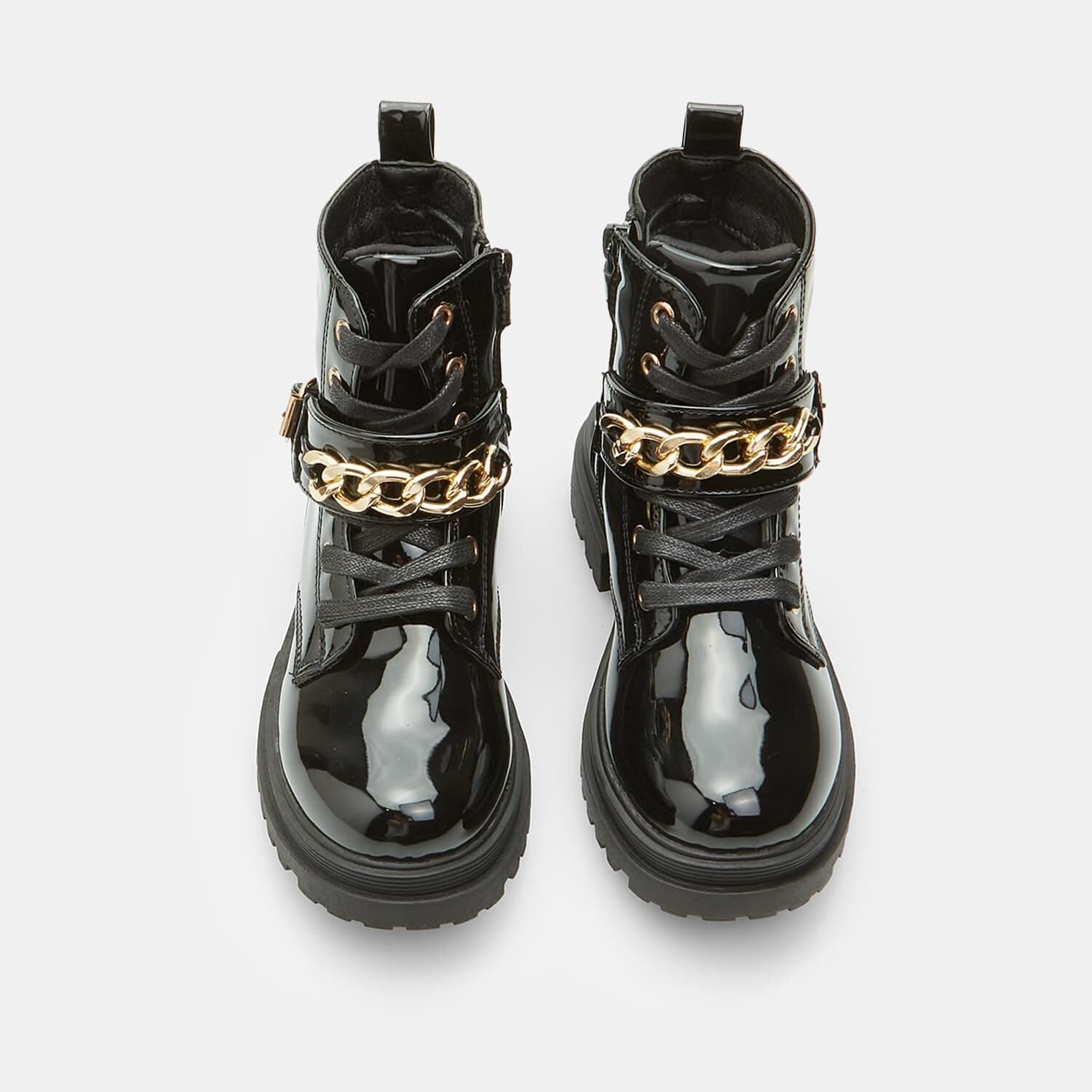 Bata bottines fille chaîne brillantes antidérapantes