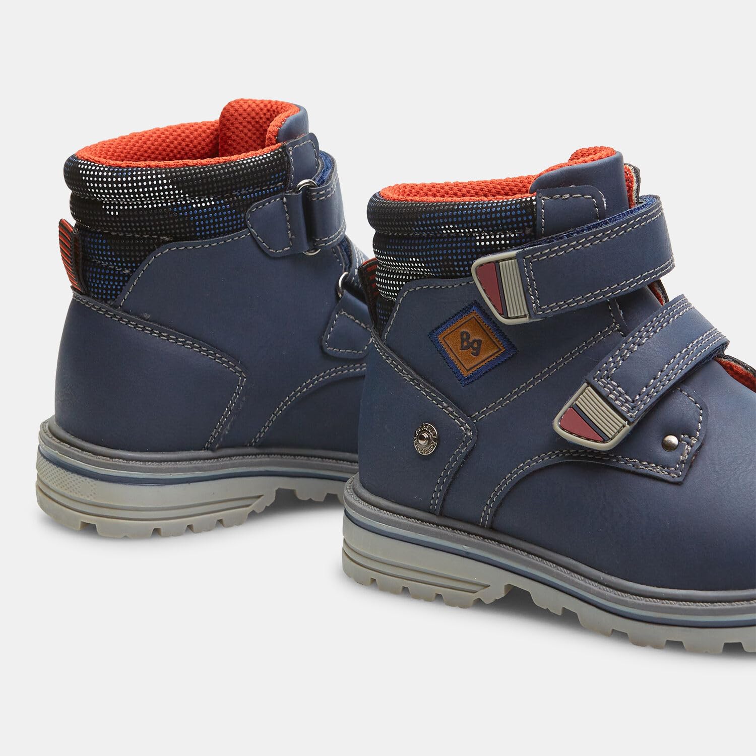 Bata Bottines chaussures montantes garçon velcro