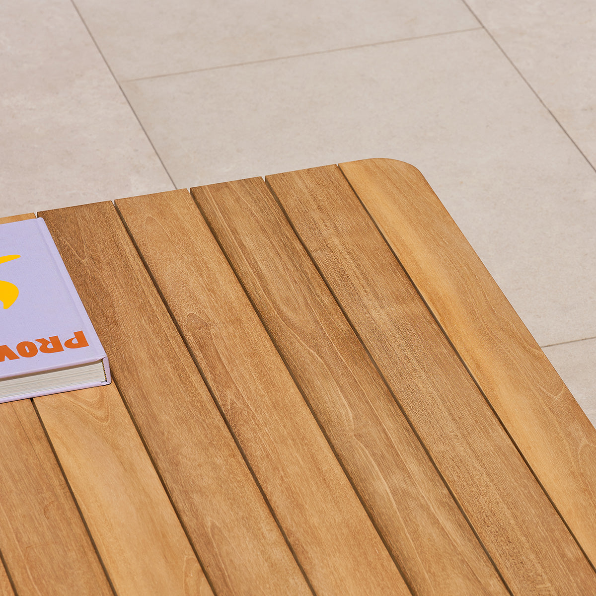 Berah Getah Piana table basse jardin teck massif 170 cm