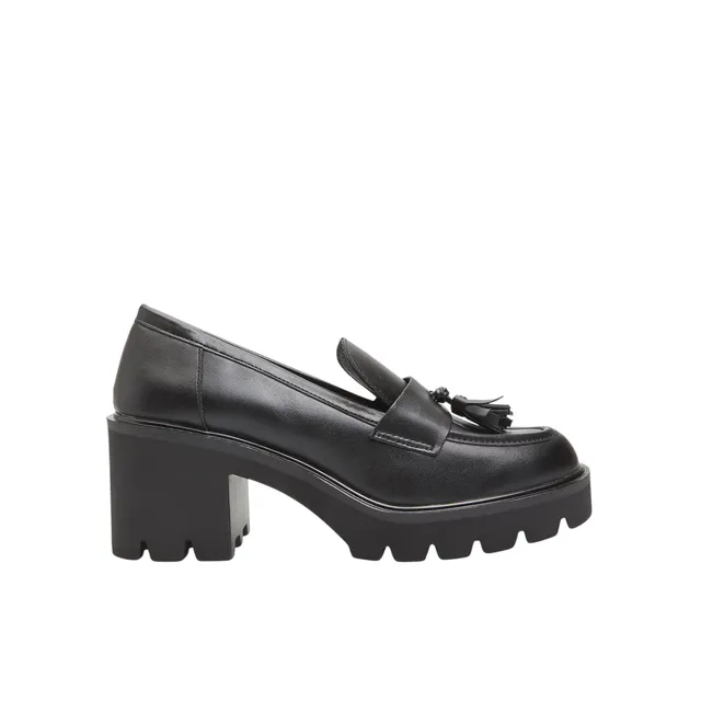Bata mocassins femme à talon confort ville