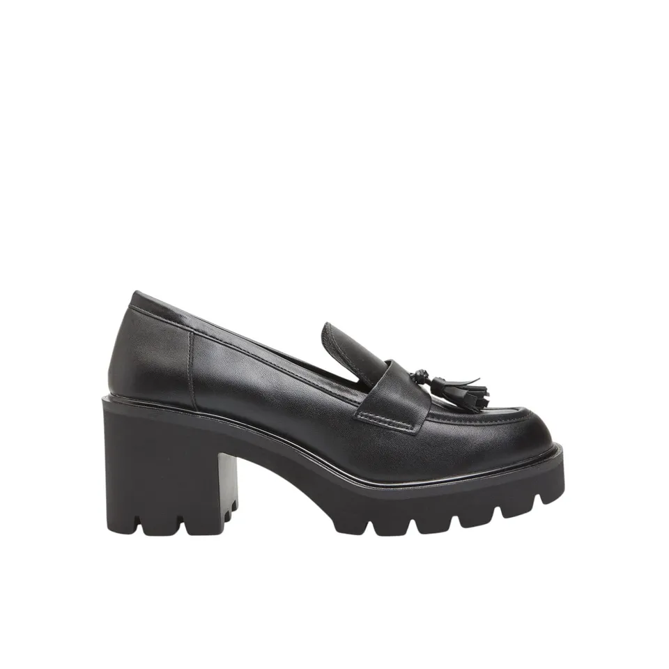 Bata mocassins femme à talon confort ville