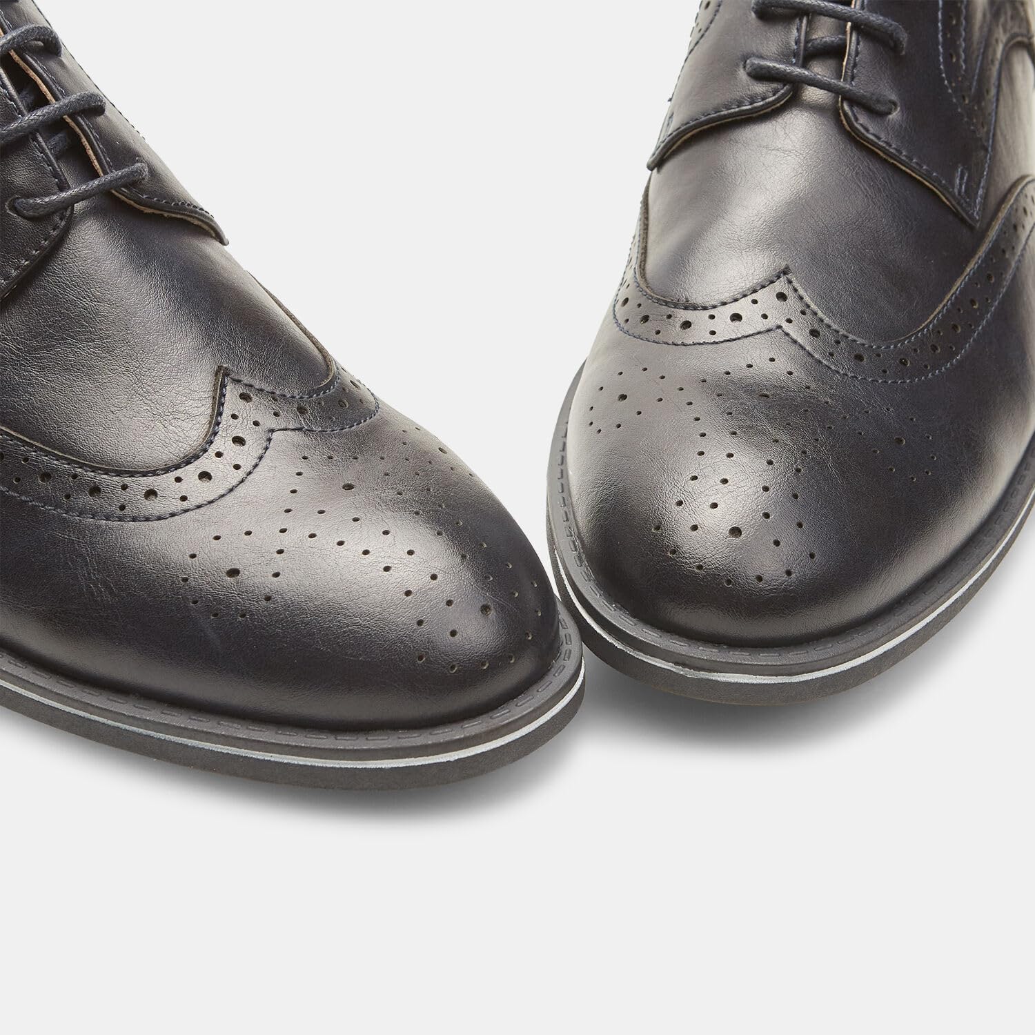 Bata Brogue chaussures à lacets homme cuir ville
