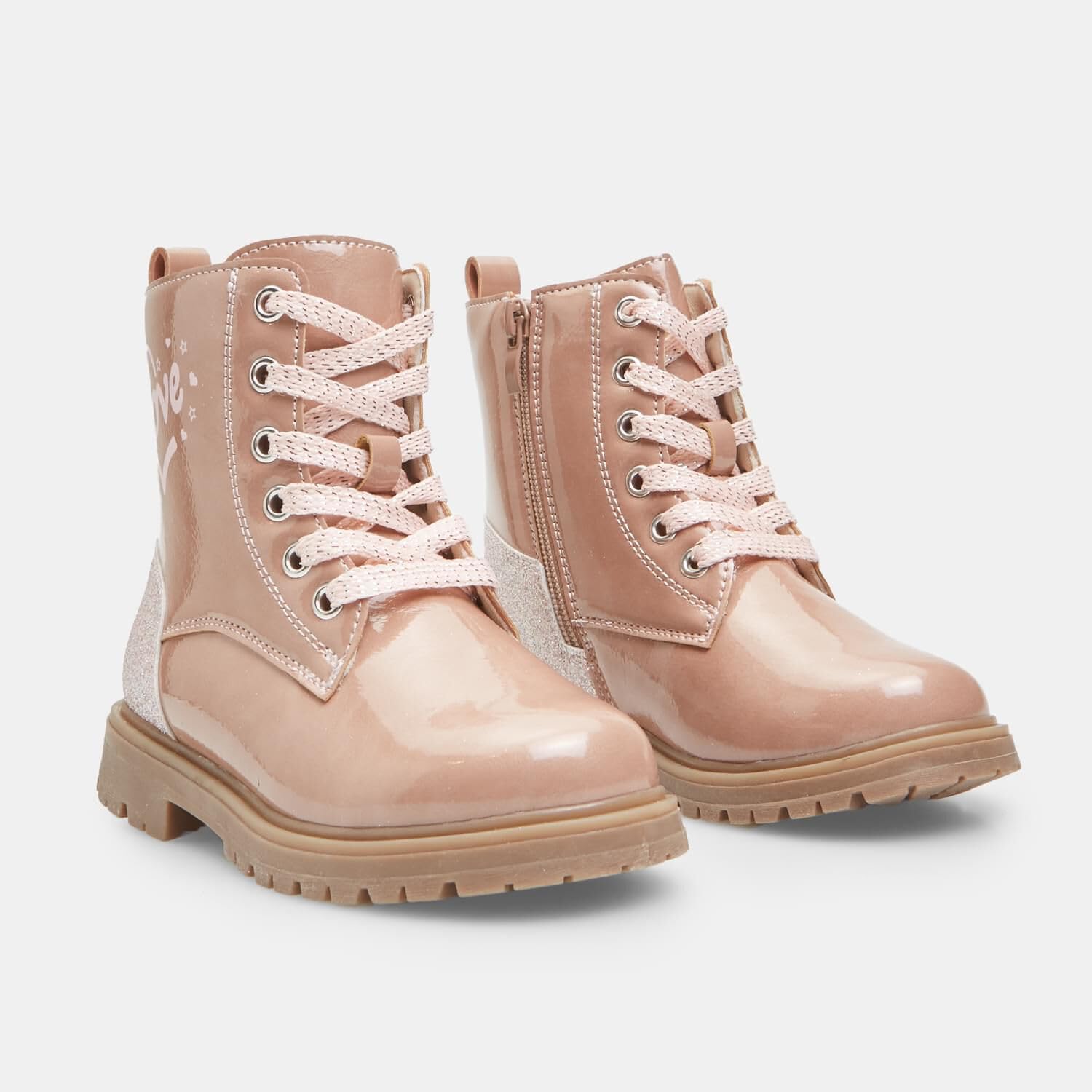 Bata Bubblegummers Bottines Fille Lurex Zip Antidérapant