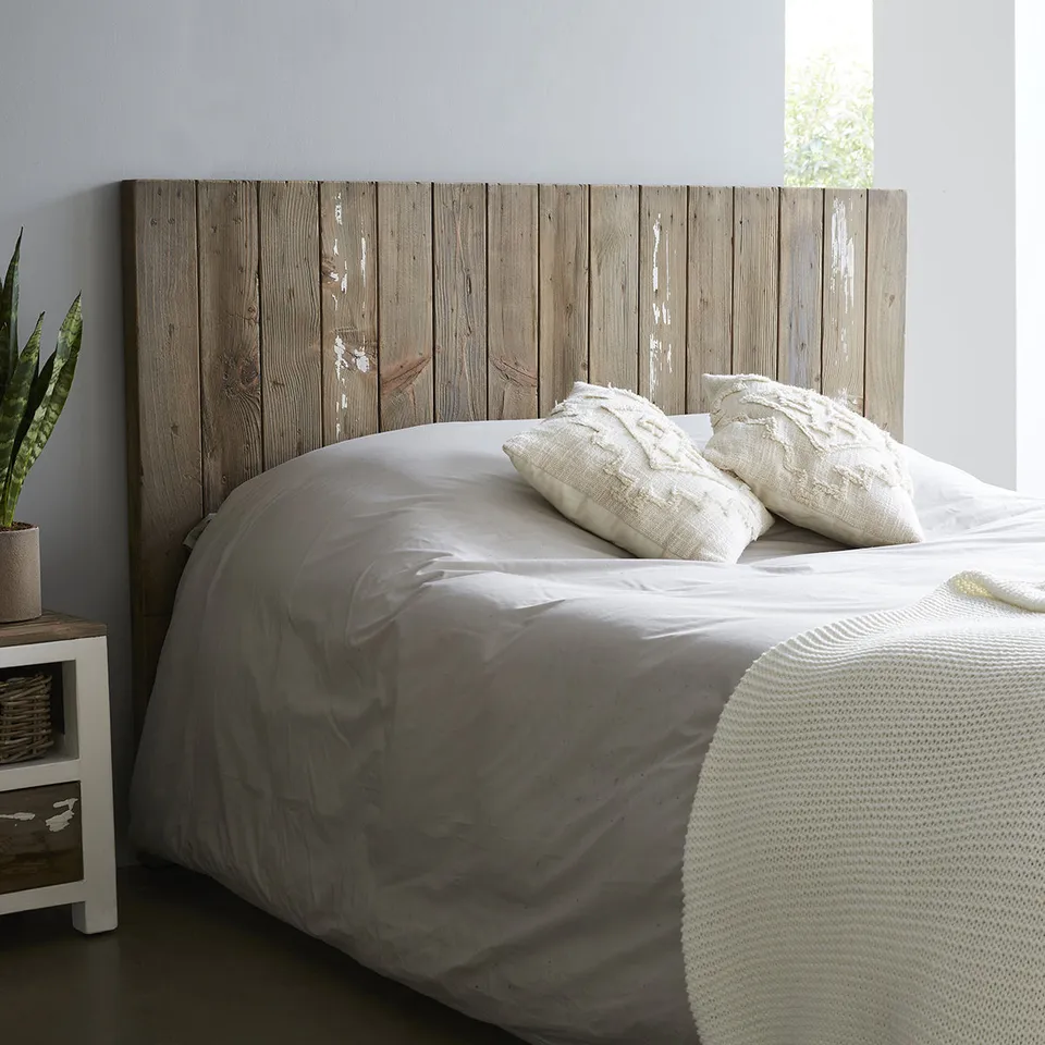 Berah Getah Honfleur tête de lit pin recyclé 160 cm