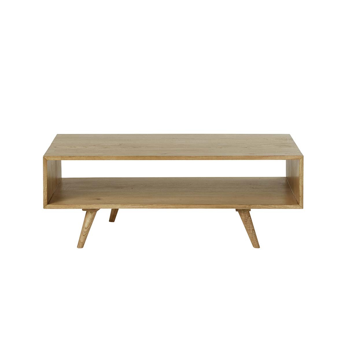 Berah Getah Odda table basse mindi 120 cm scandinave