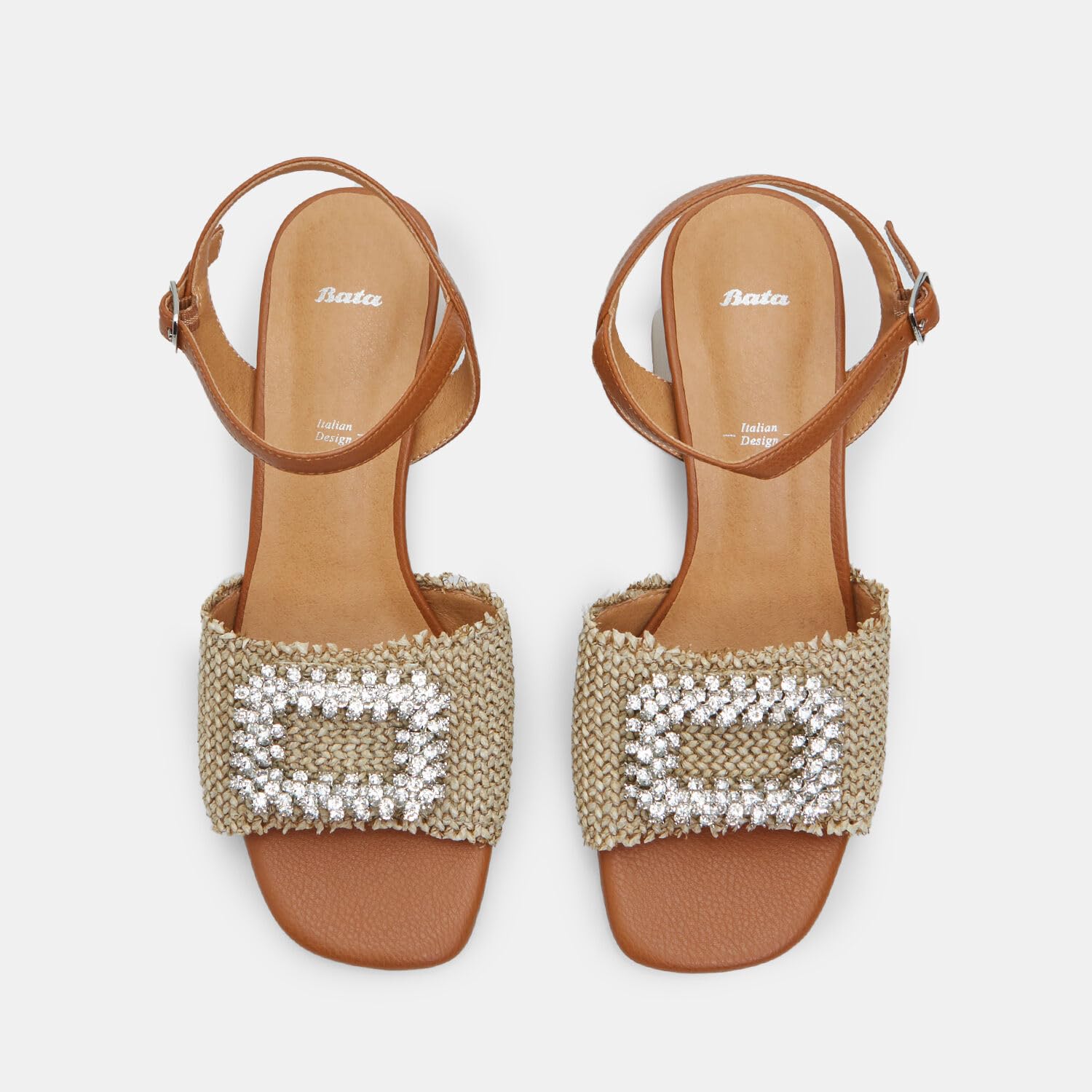 Bata sandales femme talon 6 cm confort soirée