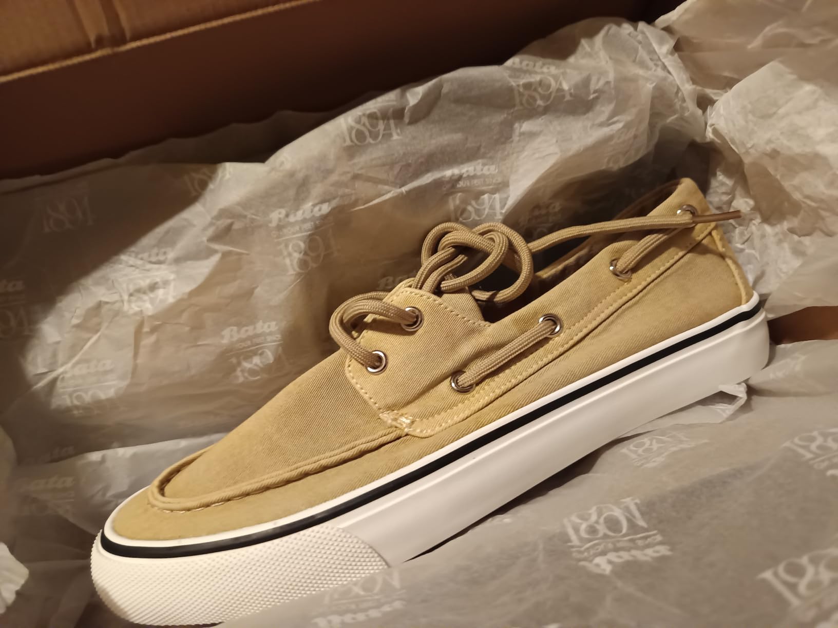 Bata Slip On chaussure homme ville décontracté confort