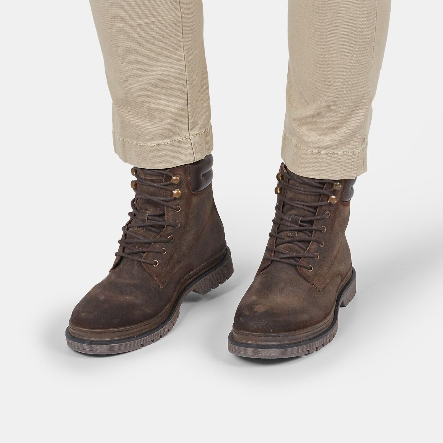Bata Bottines Homme Cuir Velours Ville