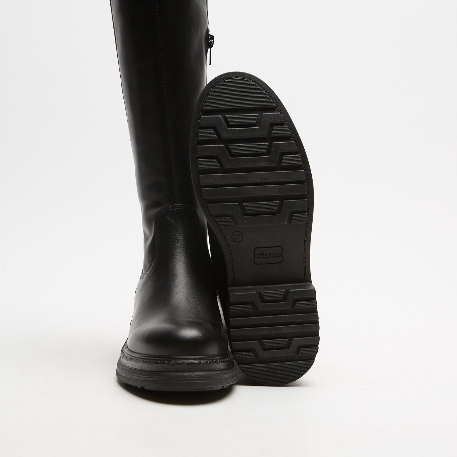 Bata Bottes cuissardes cuir bottes femme confort