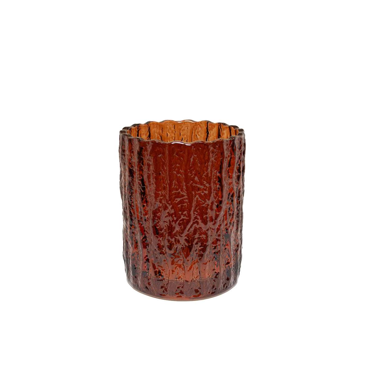 Andrea House Baño Gobelet verre vintage marron