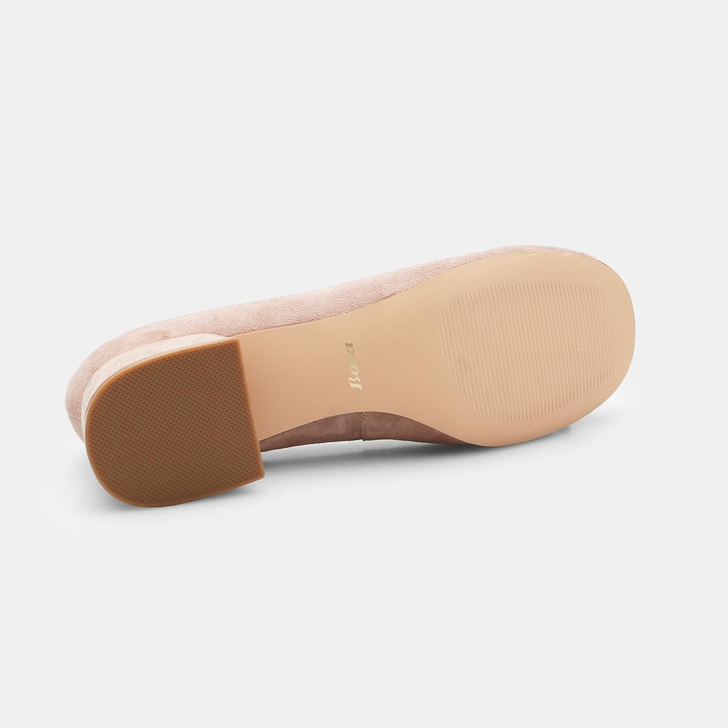 Bata Ballerines en daim ballerines beige 36 EU à talon