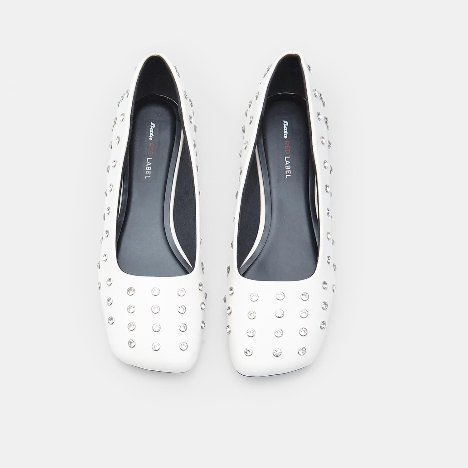 Bata Ballerines Red Label strass femme blanc Bianco 36 EU
