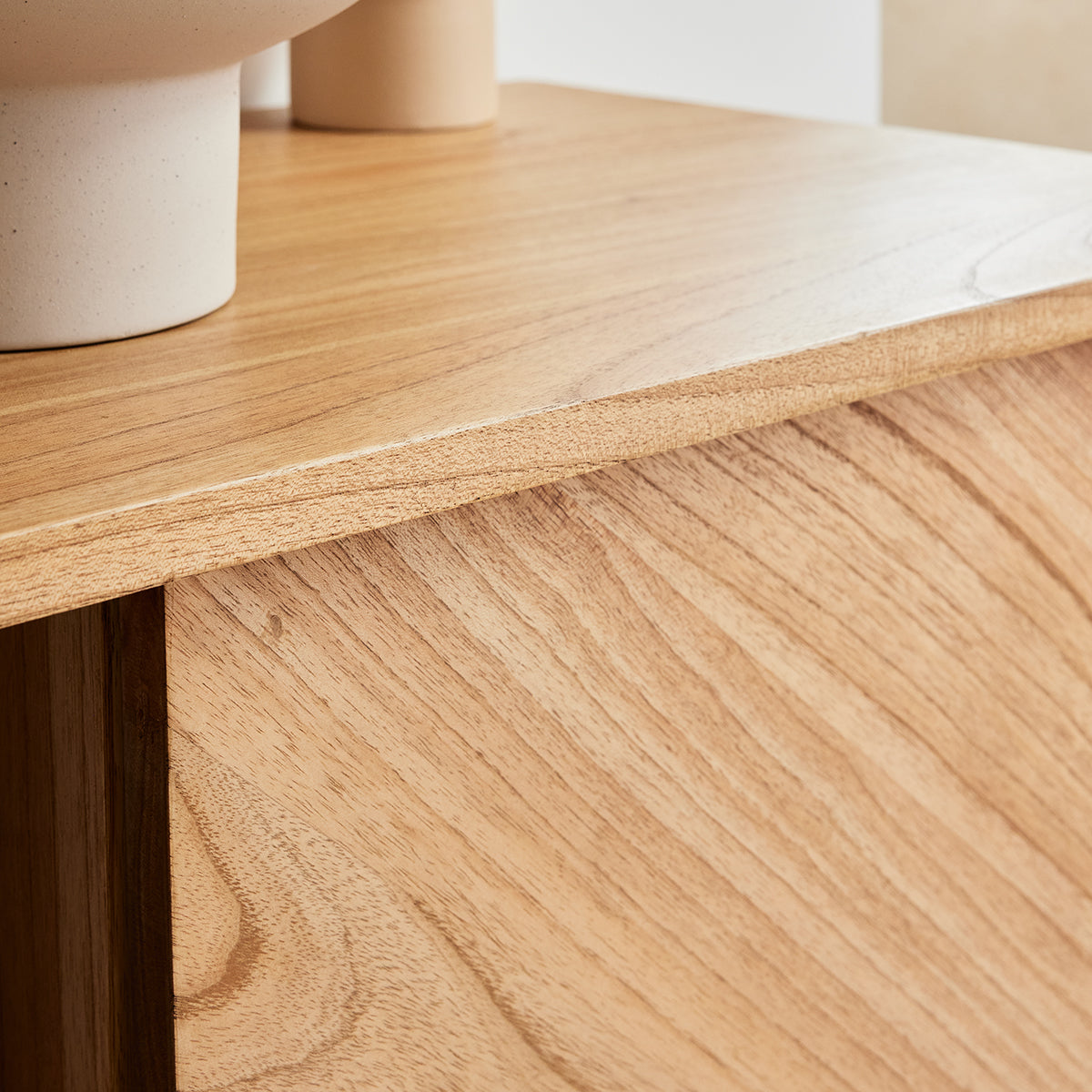 Berah Getah Pacôme buffet mindi massif 160 cm 2 portes