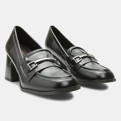 Bata mocassins femme talon urbain confort