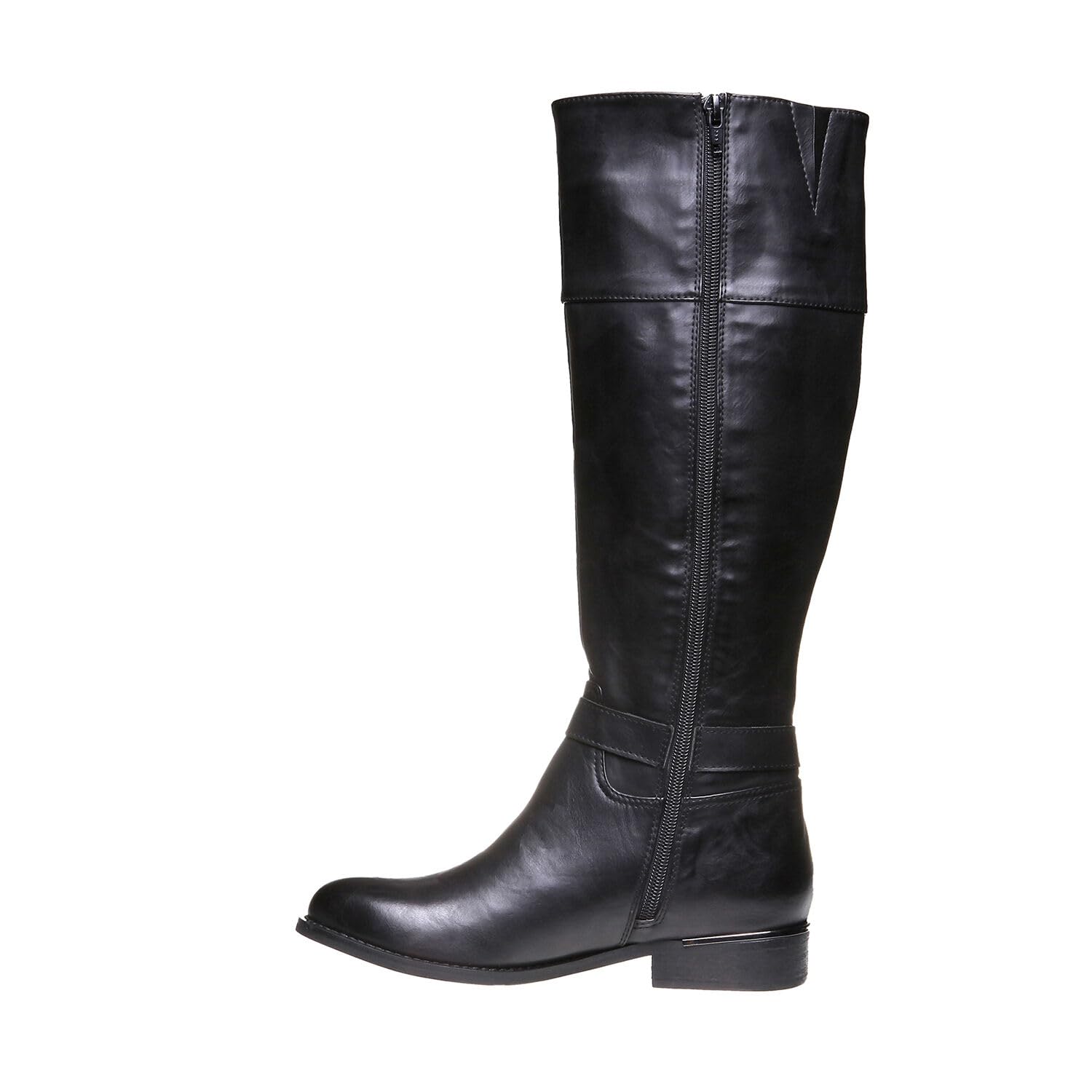 Bata Bottes cuissardes femme cuir semelle crantée