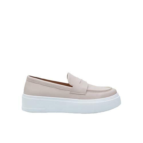 Bata Mocassins femme cuir nude classique 39 EU