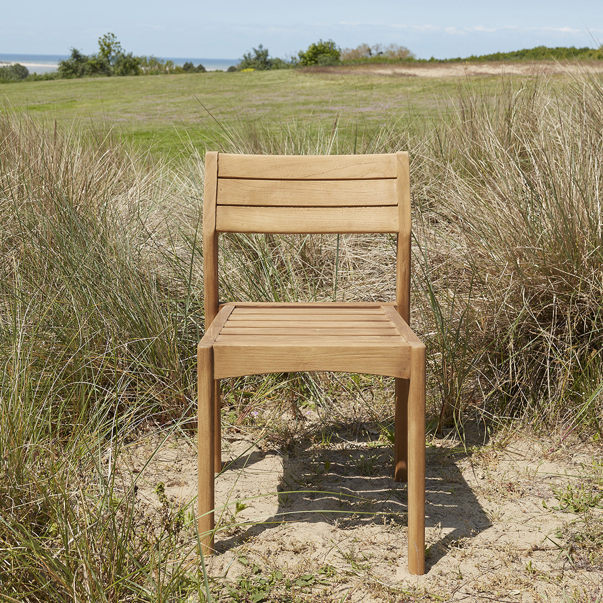 Berah Getah Hortense chaise jardin teck recyclé