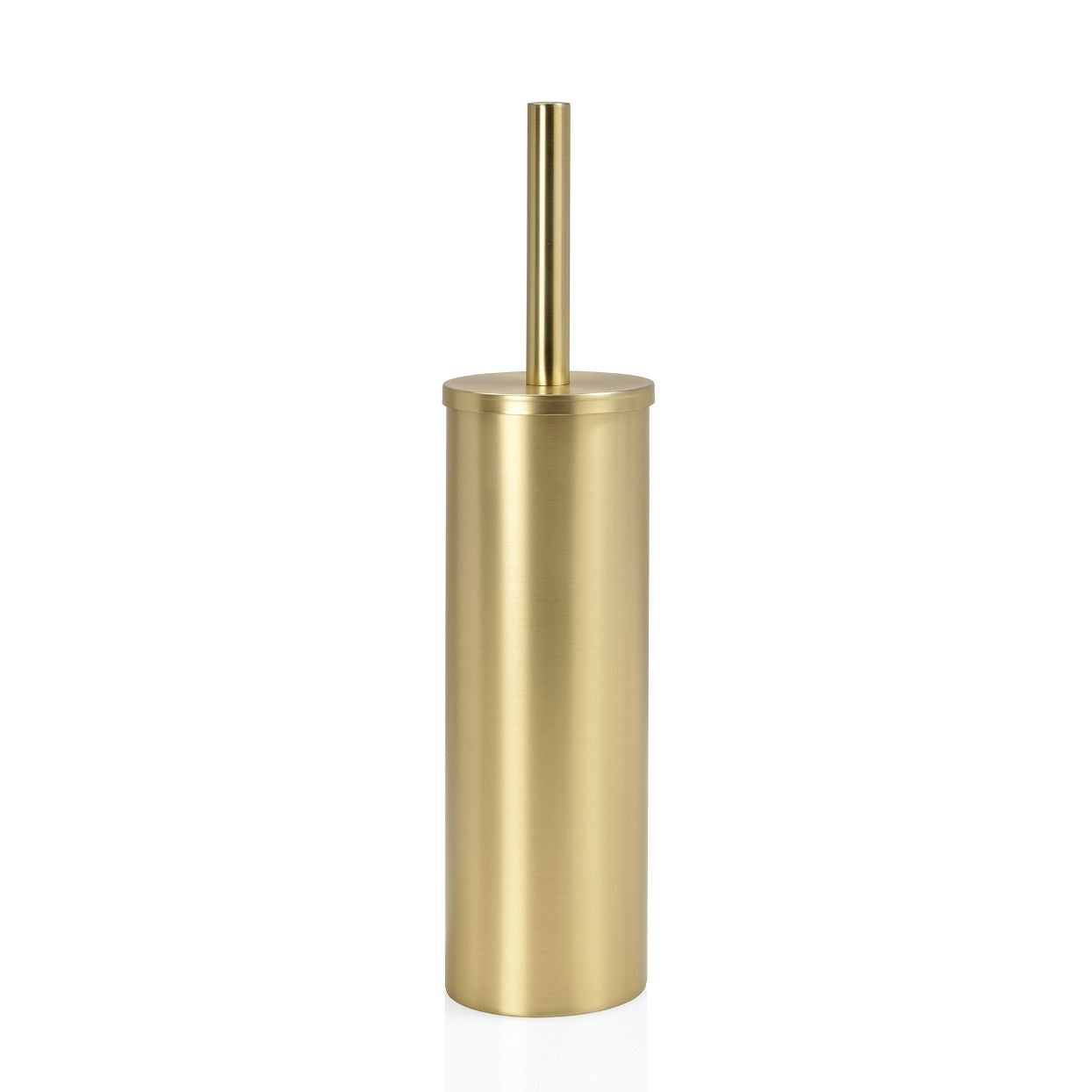 Andrea House Baño brosse WC inox doré moderne
