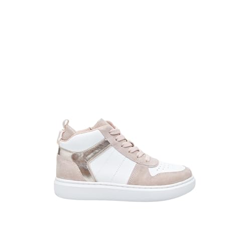 Bata Sneakers Mid Fille Cuir Montantes