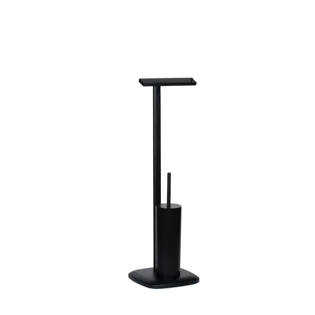 Andrea House set WC métal noir moderne