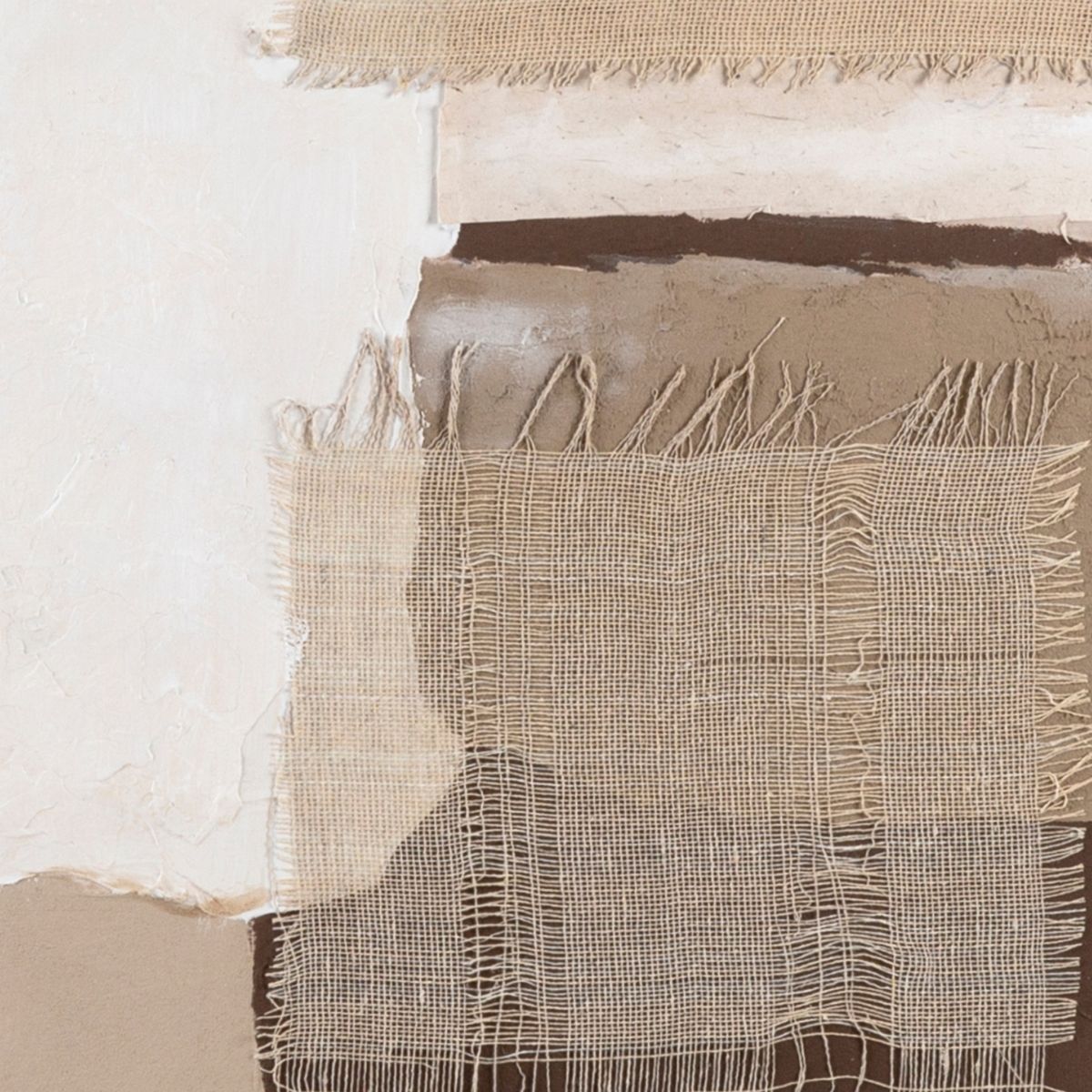 Andrea House Martinica tableau abstrait beige 80x100 cm