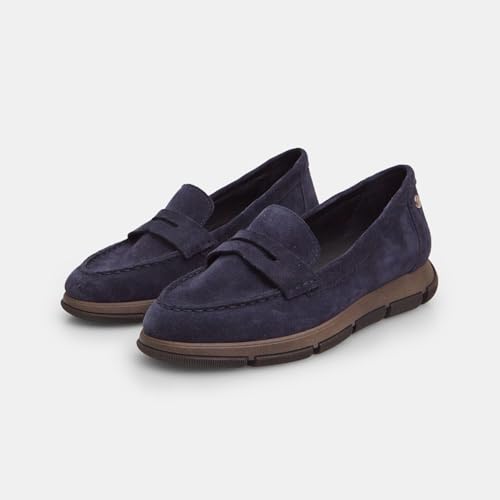 Bata Mocassins femme en daim mocassin confortable