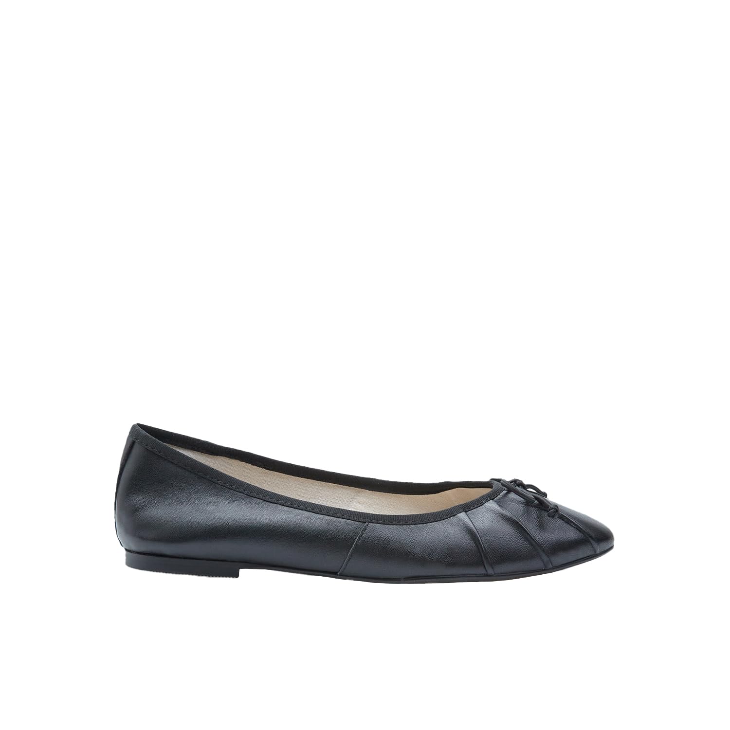 Bata ballerines cuir femme noires confortables Nero
