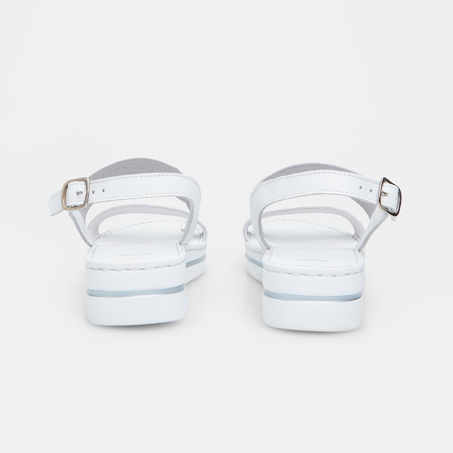 Bata Sandales cuir femme plateforme 3,5 cm