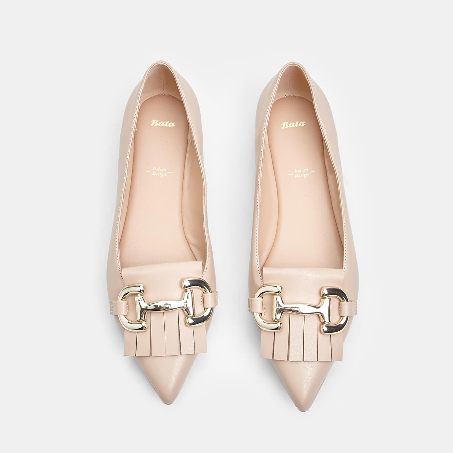 Bata ballerine femme mors franges nu 36