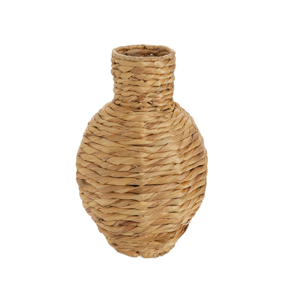 Andrea House vase déco fibre naturelle beige