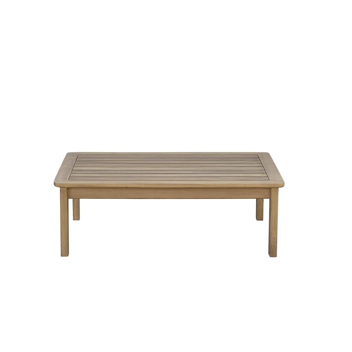 Berah Getah MAORA table basse jardin teck massif lattes